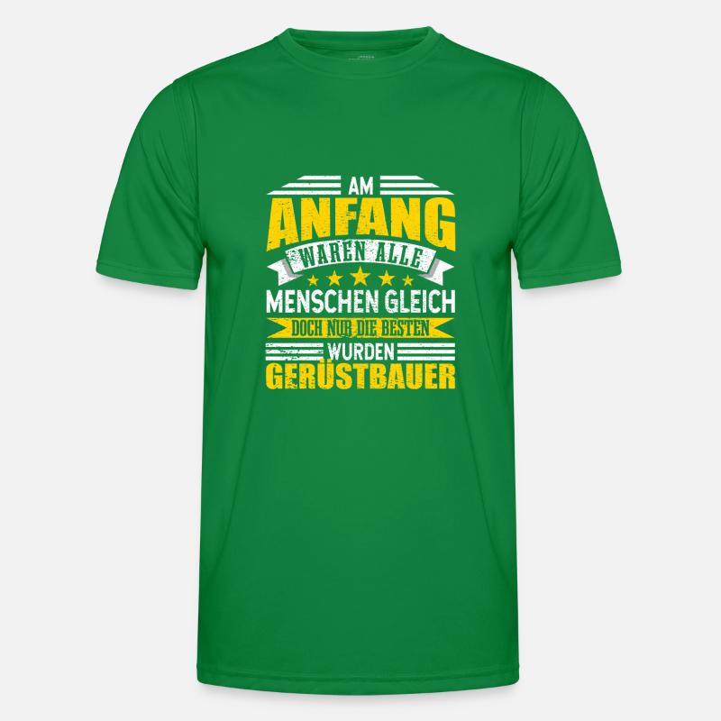 Gerüstbauer Männer Funktions-T-Shirt