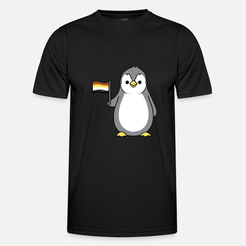 Pinguin Gay Bear Pride Männer Funktions-T-Shirt