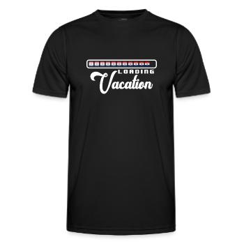 Kroatien Flagge Adria Zagreb Kroatische Fahne - Männer Funktions-T-Shirt - Schwarz - Vorne - AI Model Male 178 dark (178cm)