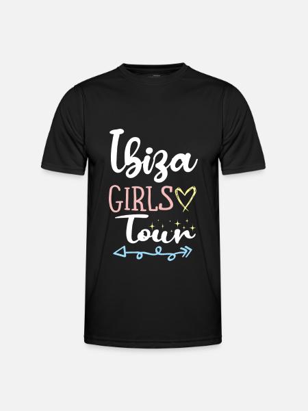 Ibiza Girls Tour - Men's Functional T-Shirt - black