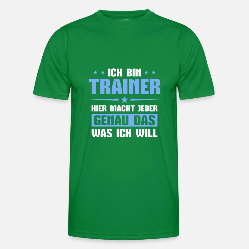 Fitnesstrainer Co Trainer Geschenk Männer Funktions-T-Shirt