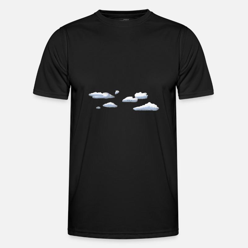 Clouds - Men's Functional T-Shirt - black