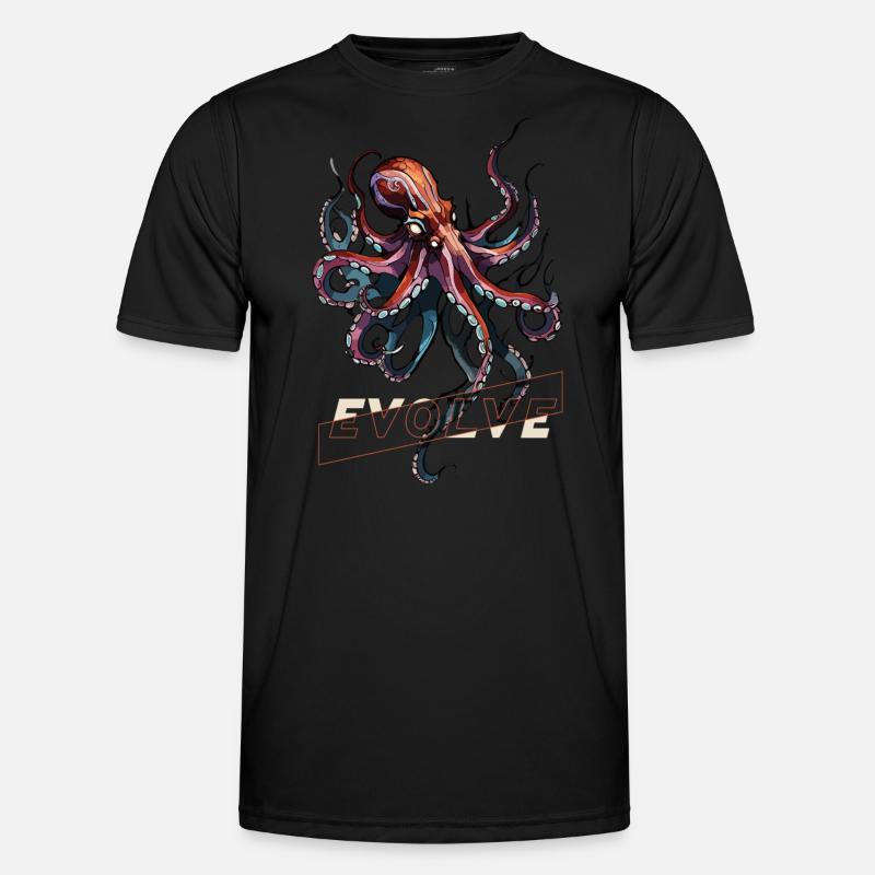 Kraken en évolution T-shirt sport Homme