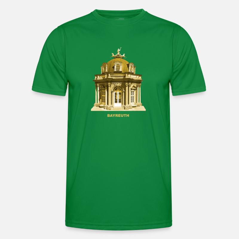 Bayreuth Sonnentempel Eremitage Franken Bayern Männer Funktions-T-Shirt