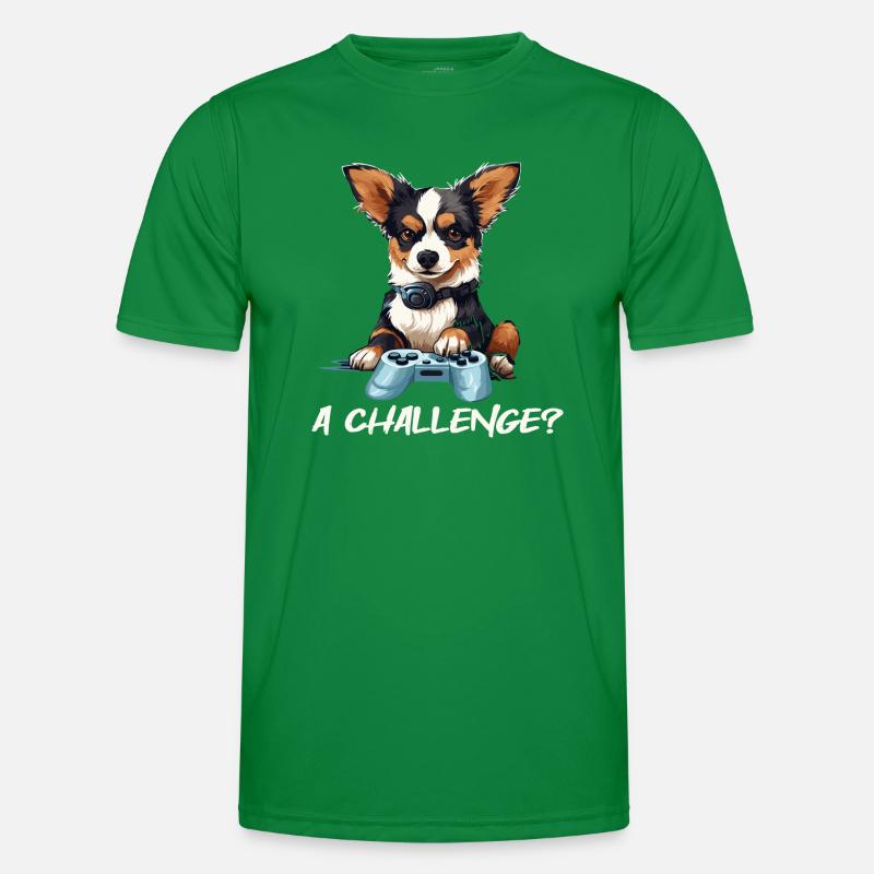 A Challenge? Challenge accepted! Männer Funktions-T-Shirt