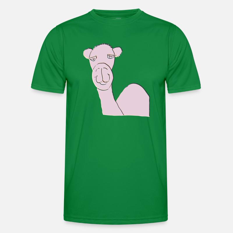 Rose camel T-shirt sport Homme