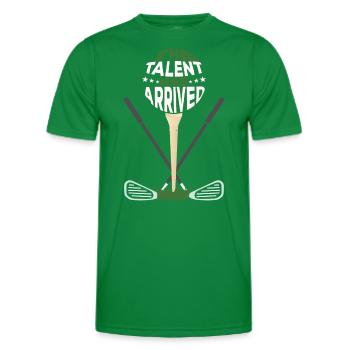 The Talent Has Arrived - Men's Functional T-Shirt - kelly green - Front - AI Model Male 178 dark (178cm)