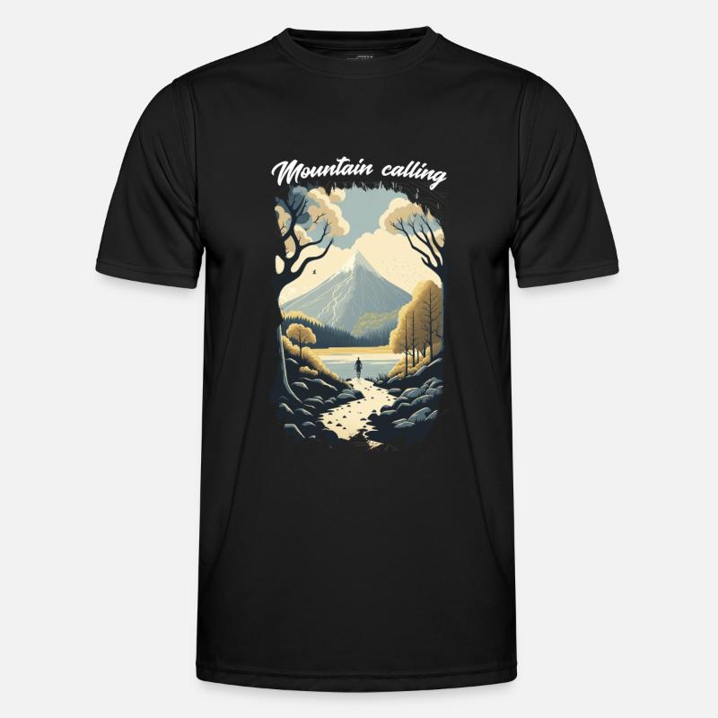 Mountain calling 13 Men's Functional T-Shirt