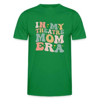 In My Theatre Mom Era Groovy Theatre Drama Mom - Men's Functional T-Shirt - kelly green - Front - AI Model Male 178 dark (178cm)