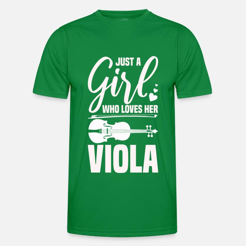 Bratsche Männer Funktions-T-Shirt