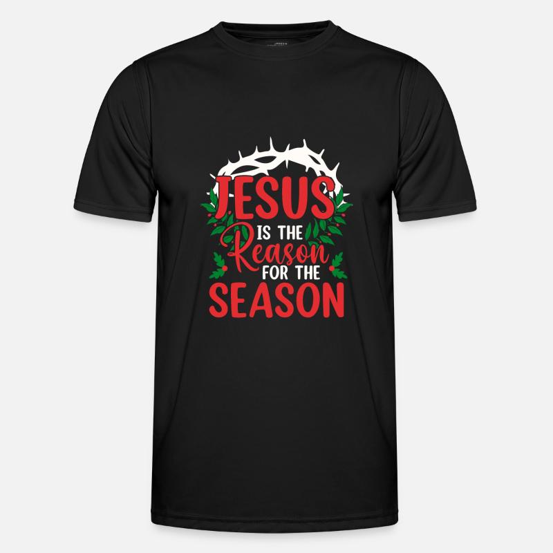 Noël, c’est Jésus T-shirt sport Homme