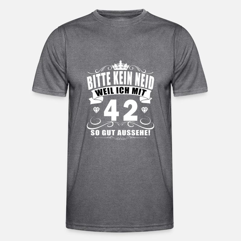 42e anniversaire 42 dicton T-shirt sport Homme