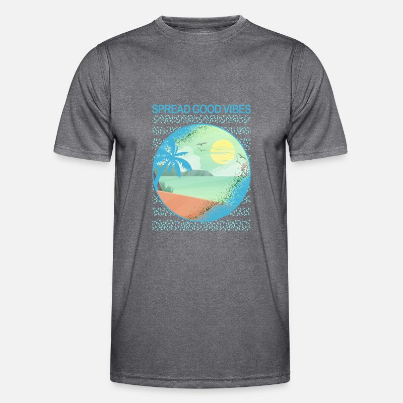 Beach Saying Men's Functional T-Shirt