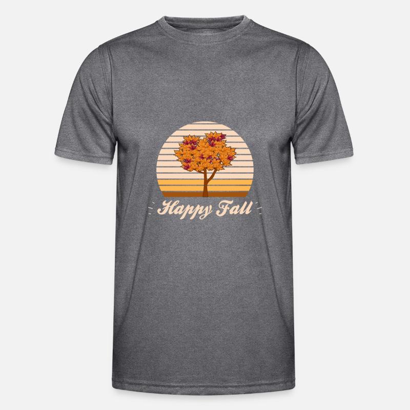 Herbst Männer Funktions-T-Shirt