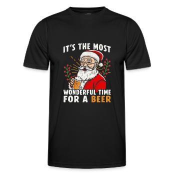 Braumeister Bier brauen Biere Brauerei Brauer - Männer Funktions-T-Shirt - Schwarz - Vorne - AI Model Male 178 dark (178cm)