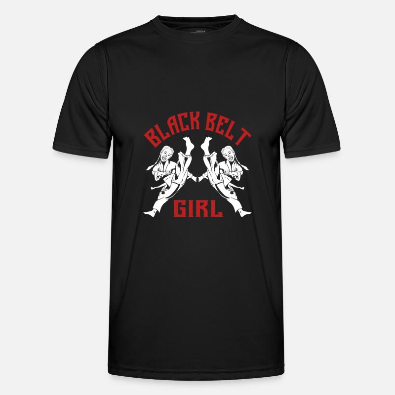 Black Belt Martial Arts - Men's Functional T-Shirt - black