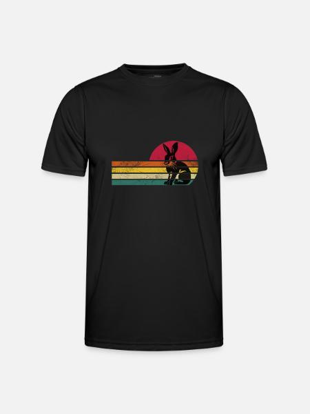 Lapin Lapin - T-shirt sport Homme - noir