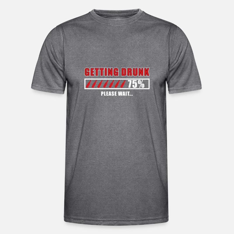 getting drunk Men's Functional T-Shirt