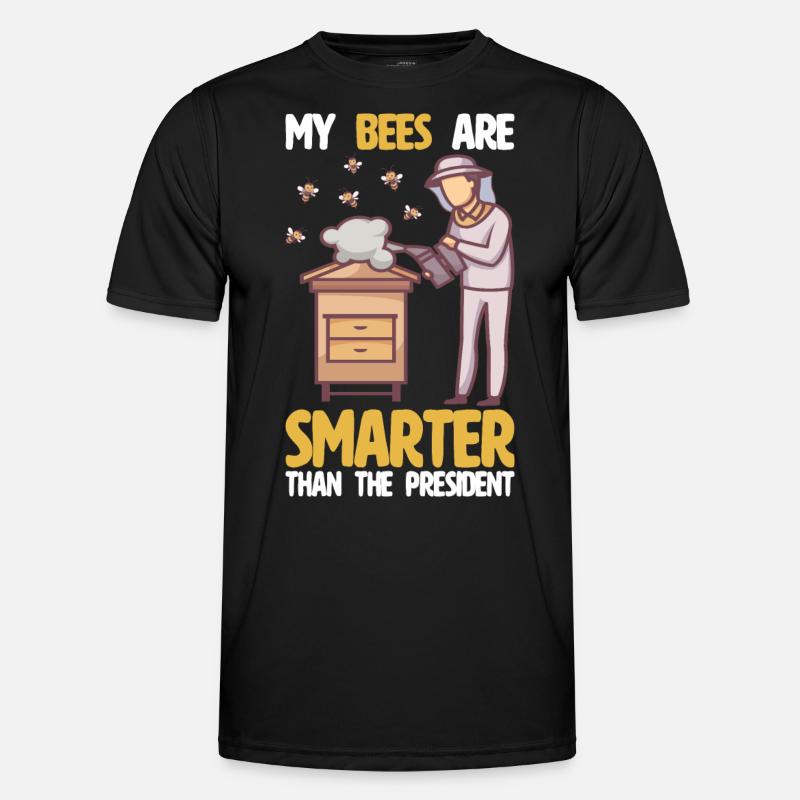 beekeeper beekeeper bees honey bee beekeeping Men's Functional T-Shirt