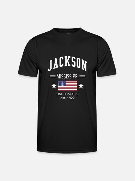 Jackson - Men's Functional T-Shirt - black