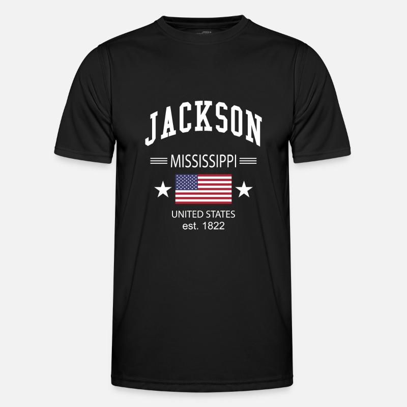 Jackson - Men's Functional T-Shirt - black
