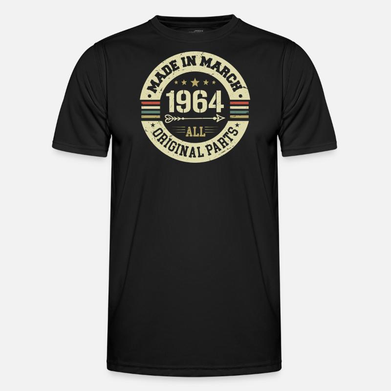 Legendary since March 1964 - Men's Functional T-Shirt - black