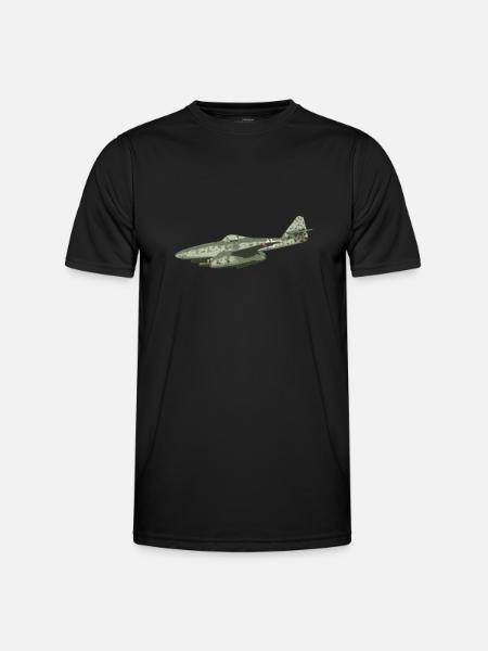 sturmvogel - Männer Funktions-T-Shirt - Schwarz