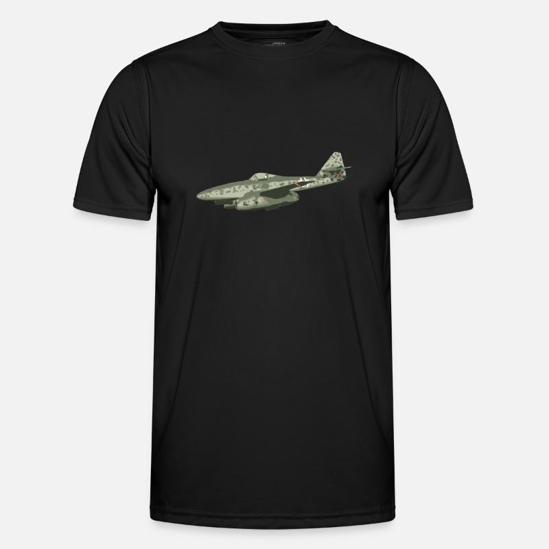 sturmvogel - Männer Funktions-T-Shirt - Schwarz
