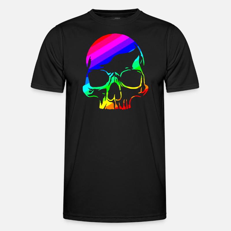 Pride Skull - Men's Functional T-Shirt - black