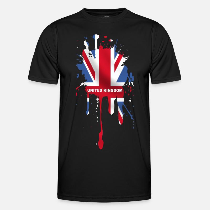 union jack 5 T-shirt sport Homme