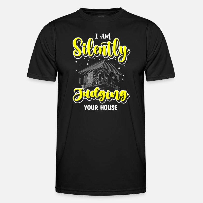 Architect Student Construction - Men's Functional T-Shirt - black