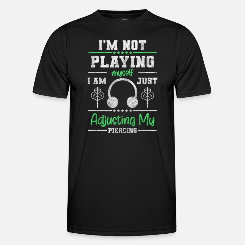Piercing Art Piercing Studio - Men's Functional T-Shirt - black