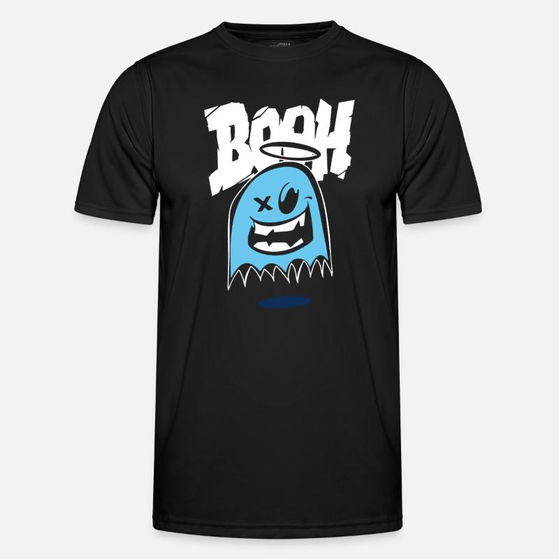 Funny Halloween Tee - Men's Functional T-Shirt - black