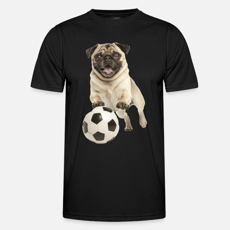 Mops Männer Funktions-T-Shirt