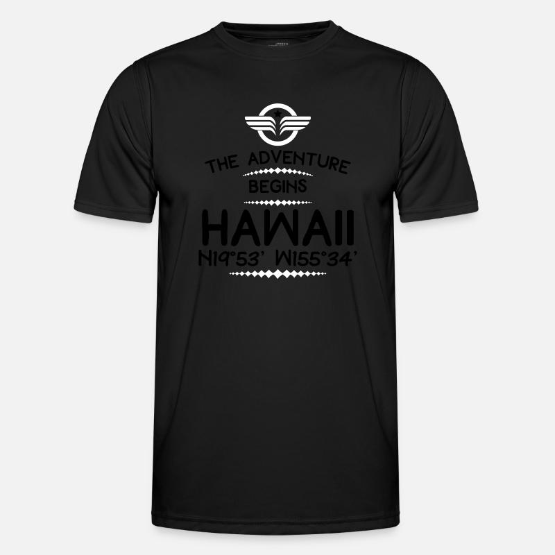 Hawaii - Men's Functional T-Shirt - black