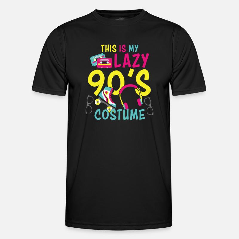90s Nineties Theme Party Retro Men's Functional T-Shirt