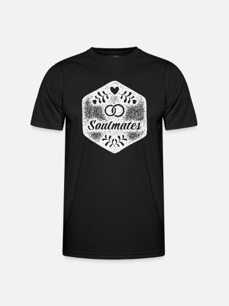Soulmate's Friends Partner - Men's Functional T-Shirt - black