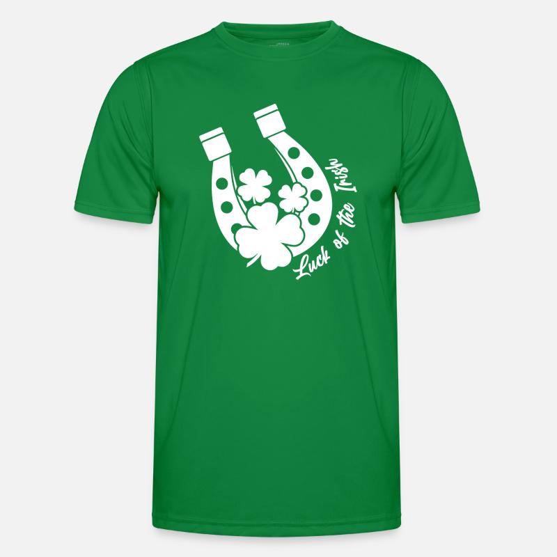 St. Patrick`s Day Männer Funktions-T-Shirt