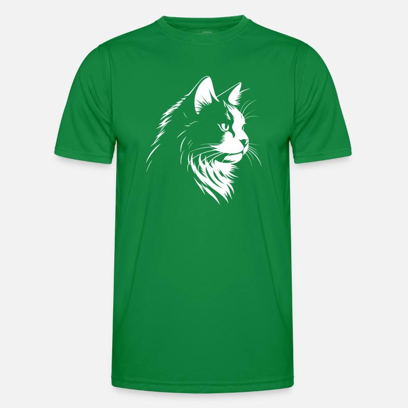Chat, Motif De Chat T-shirt sport Homme