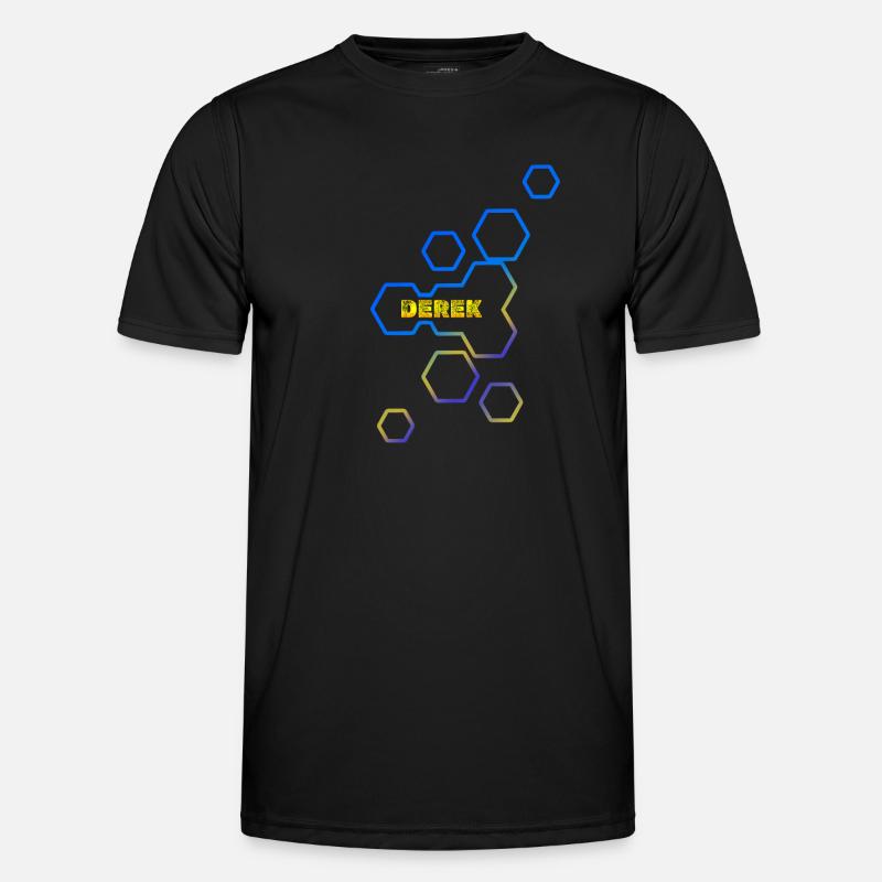 Name Derek Männer Funktions-T-Shirt
