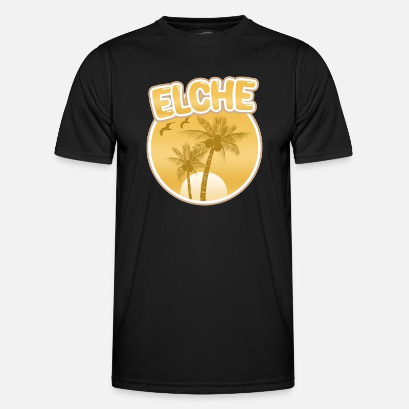 Urlaub Elche Männer Funktions-T-Shirt