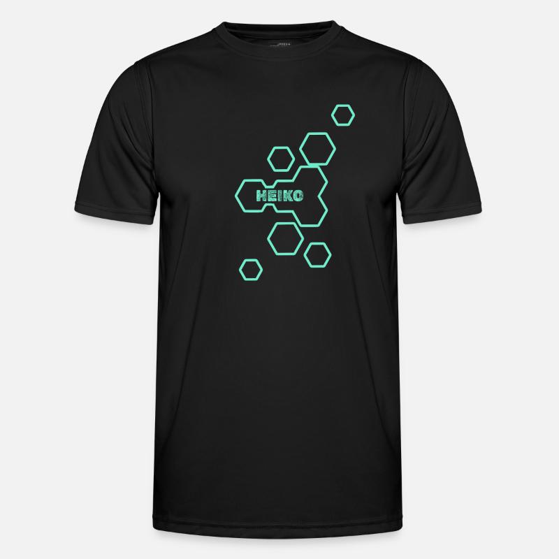 Gift for Heiko - Men's Functional T-Shirt - black