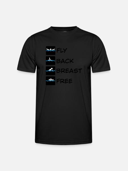medleycorrected - Men's Functional T-Shirt - black