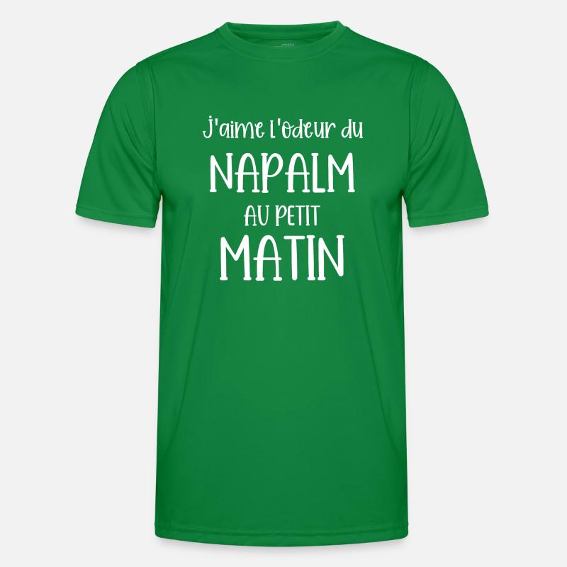 l'odeur du napalm T-shirt sport Homme