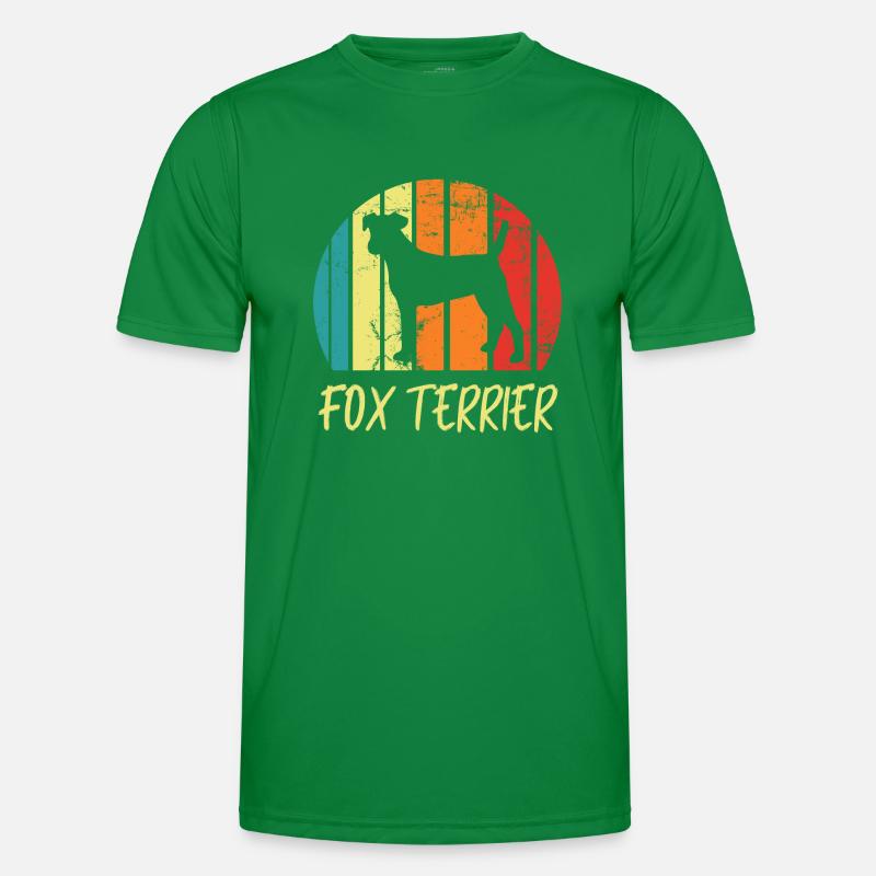 fox terrier T-shirt sport Homme