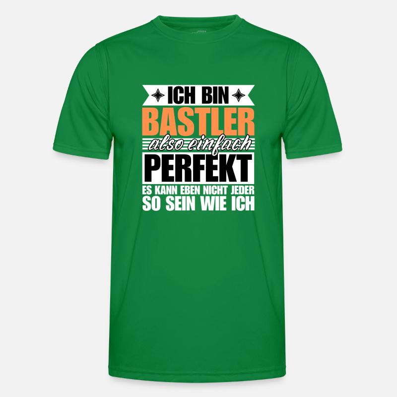 Perfekter Bastler Männer Funktions-T-Shirt