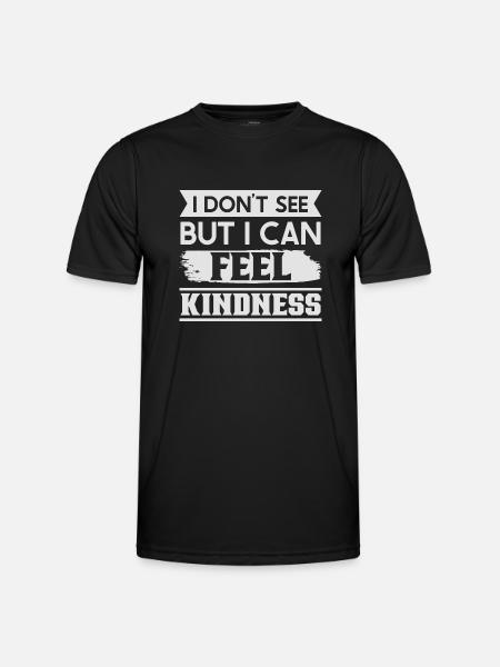 Blindness consciousness Blind by law - Men's Functional T-Shirt - black