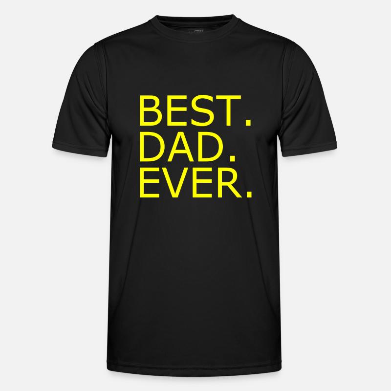 Best dad ever T-shirt sport Homme