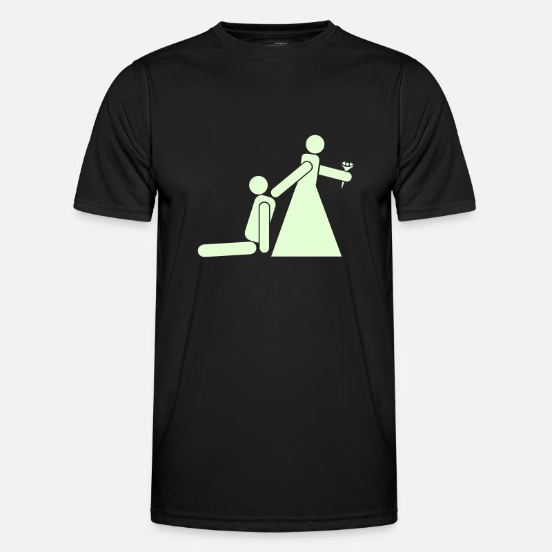 Ehe: Schluss mit lustig! - Männer Funktions-T-Shirt - Schwarz