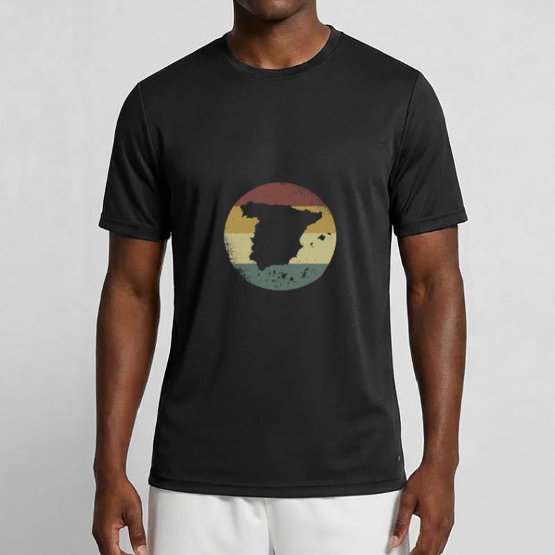 Spanien Spanisch Geschenkidee Spanier Männer Funktions-T-Shirt
